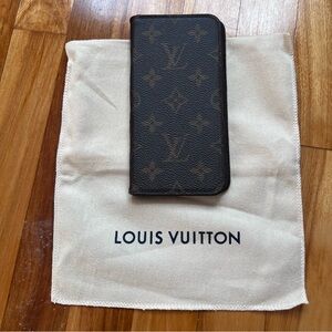LOUIS VUITTON IPHONE XR FOLIO CASE